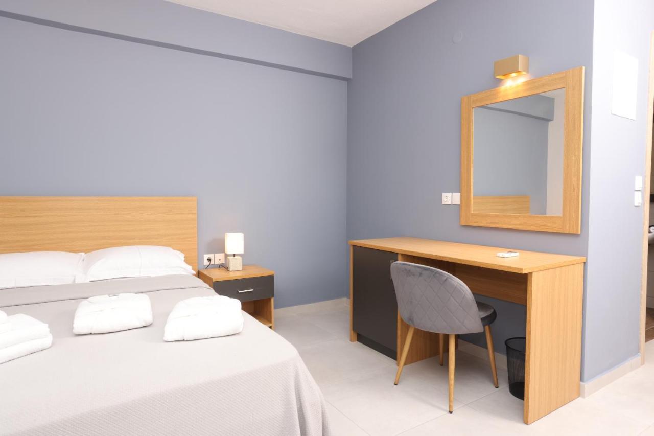 Cynthia Aparthotel Nea Vrasna Bagian luar foto