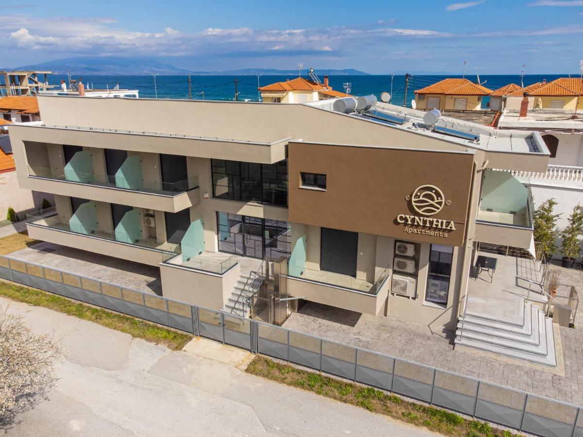 Cynthia Aparthotel Nea Vrasna Bagian luar foto